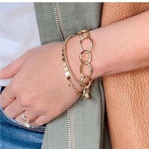 Bayou Gold Chain Link Bracelet